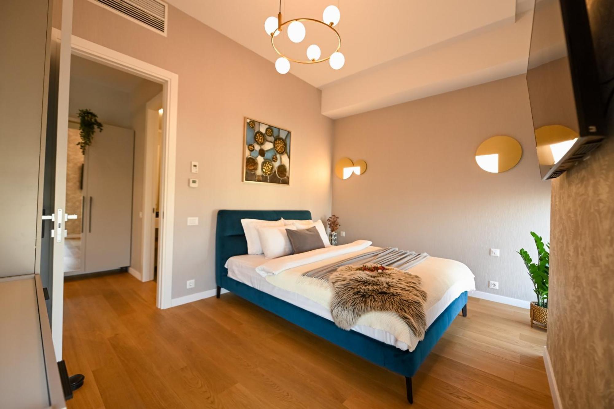 One Verdi Park Exclusive Apartments - Panoramic View & Private Parking Bucarest Camera foto